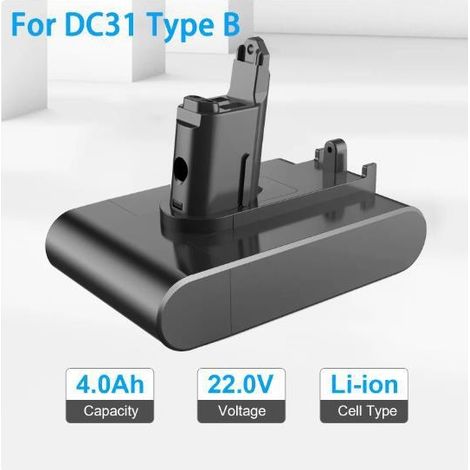Replacement Dyson DC34/DC44/DC45 22.2V lithium-ion vacuum cleaner batteries (1/4)