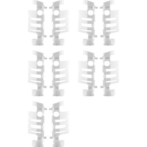 Dieci nuove staffe per paraurti anteriore per modelli Toyota Alphard dal 2004 al 2008, codici articolo 52115-58010 e 52116-58010.