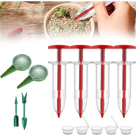 13 Mini-Sämaschine, tragbares Sägerät, Saatgutspender, Gartenzubehör