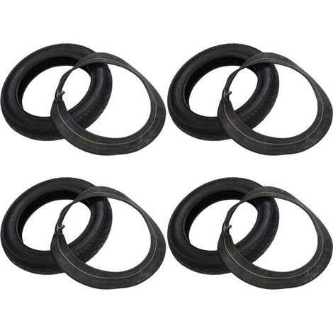 4 piezas 12 1/2X2 1/4 Neumático para batería 57-203 Neumáticos para silla de ruedas eléctrica para interiores y exteriores 62-203 (1/2)