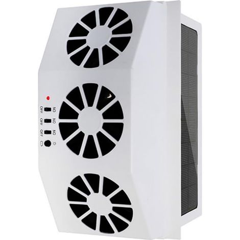 COLLBATH Ventilateur Solaire Économie D'énergie pour Fenêtre de (1/5)
