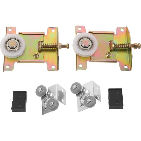 Jeu de Roulettes pour Porte Coulissante D’Armoire 5002 70400S (1/5)