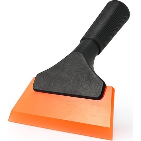 Petite raclette teintée en caoutchouc de 12,7 cm pour voiture, verre, miroir, douche, voiture, fenêtres (1/5)