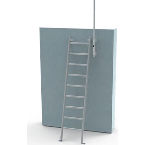 Schachtleiter - Steighöhe 0.73 à 1.00m - Ohne Einstiegshilfe - EC-PUITS-INC-100-R