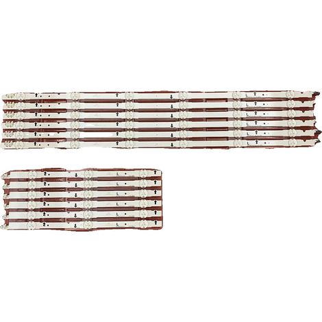 LED-Hintergrundbeleuchtungsstreifen, Kupfermaterial, 1010 mm Länge, kompatibel mit 48-Zoll-Fernsehern, 9 LEDs pro Kit, insgesamt 12 Stück (1/5)