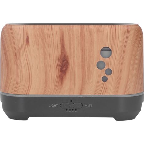 200-ml-Luftbefeuchter mit Flammenlicht, USB-betrieben, Hohlkammer-Aroma-Diffusor für ätherische Öle mit Flammenlicht für Zuhause und Büro, 100–240 V (1/5)