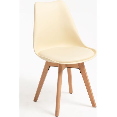 Packs Sillas Comedor - Pack 6 Sillas Synk Basic - Marfil