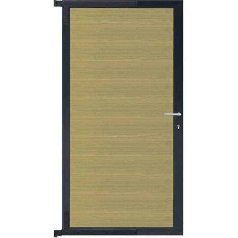 ELSKOP-Tor-Komplettset 90 x 173 cm, Füllung schilf