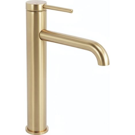 Robinet de Lavabo Rea Spot Brush Gold High (1/5)