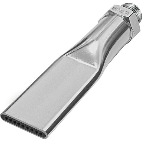 Riegler Lärmarme Flachdüse, 1/2 - 27 UNS, MS vern., Düsenbreite 21,5 mm (1/2)