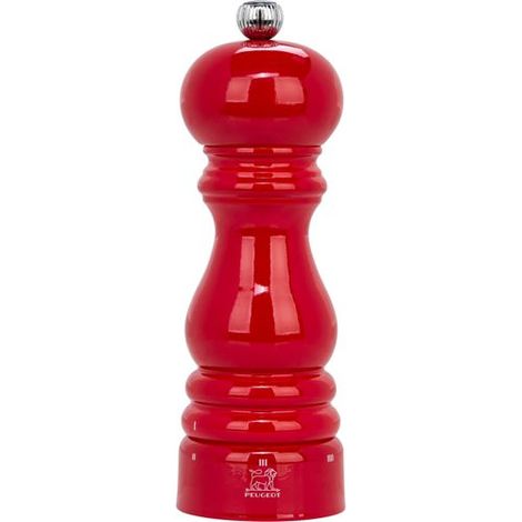 Peugeot Paris Salzmühle 18 cm uSelect Z rot lackiert Holz