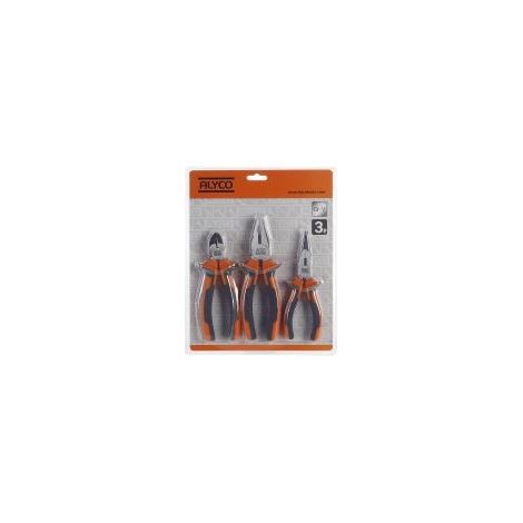 JGO 3 ALICATES ALYCO ORANGE EN BLISTER (1/2)