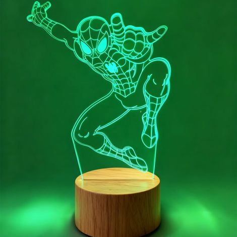 Veilleuse LED Lampe 3D RGB