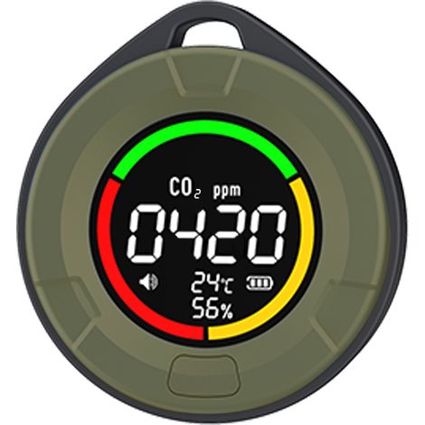 Infrarot-CO₂-Detektor Hochpräziser Luftqualitätsmonitor für Innenräume (1/3)