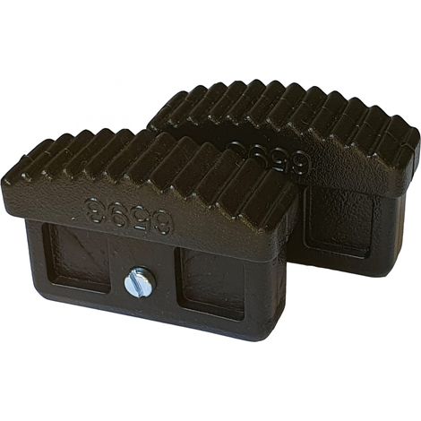 Iller Innenschuhe für Sprossenleitern 75x22mm Holmgröße 2 Stück