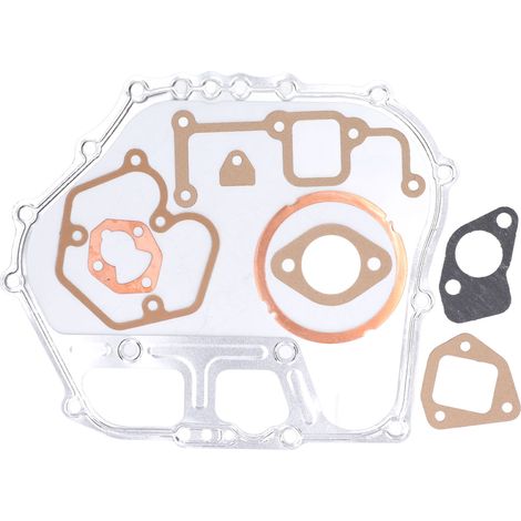 Kit de 9 joints d'étanchéité en cuivre, aluminium et amiante pour réparation de générateur 186FA, compatible avec moteur de puissance. (1/5)