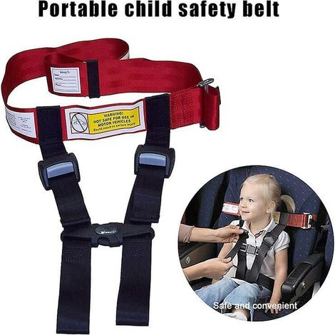 Harnais De Voyage Pour Avion De Sécurité Pour Enfants Harnais De Soins De Sécurité Ceinture De Système De Retenuethsinde (1/4)