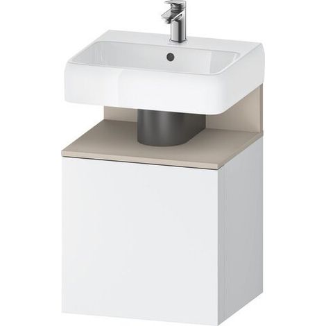 DURAVIT QA4077L83180000 QAT WTU WH angle 490x420x645 blanc mat H