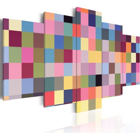 Tableau Imprimé "Gallery of Colors" 50 x 100 cm (1/2)