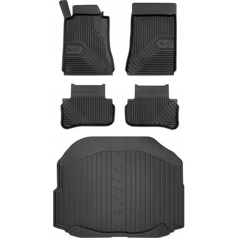 SET 77 Fußmatten und Fußmatten Mercedes C W203 Limousine 2000-2007 (1/5)