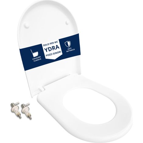 Copriwater Ydra Pozzi Ginori termoindurente bianco come originale (1/4)