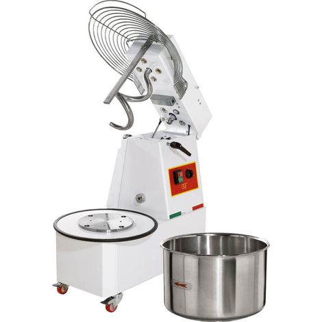 Pétrin spiral avec tête relevable 22l, 2 vitesses - Stalgast (1/2)