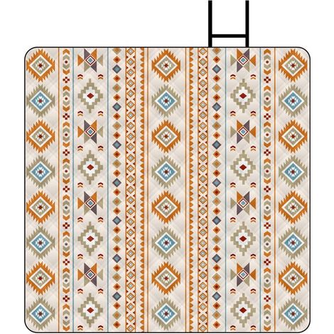 Wasserdichte Picknickdecke – Terrassenteppich – Entspannung im Freien – 5-lagig – 150 x 200 cm – Gelb (1/5)