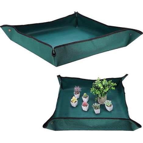 Tapis de rempotage, fournitures de jardinage, plateaux de rempotage pour plantes, tapis de changement de terre ( ) (1/5)
