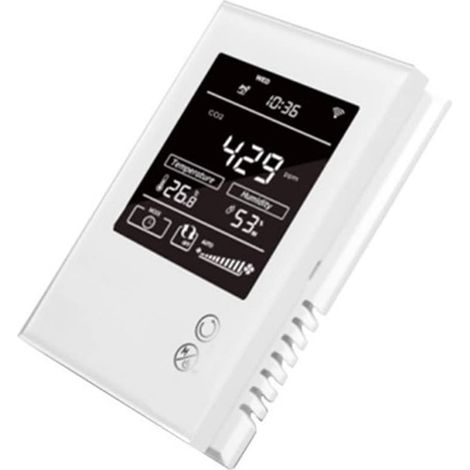 MCO Home Z-Wave Smart Air Quality CO2 Sensor, 12VDC, MH9-CO2-WD, bianco (1/2)
