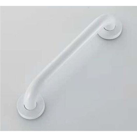 Blanc 400mmBarre d'Appui Douche , Poignée de Douche de Sécurité, Barre d'Appui WC Handicapé, Barre de Soutien pour Toilette, Barre de Maintien Douche et WC AIPERQ (1/4)