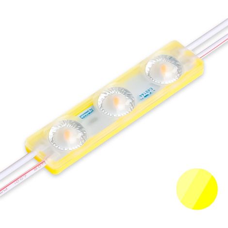 LED Modul 1,5W 12V 170° IP65 - Lichtfarbe: Gelb (1/5)