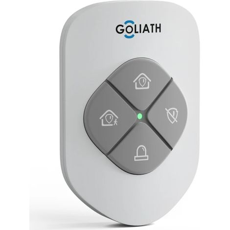 GOLIATH Basic Alarm  Fernbedienung  LED-Statusanzeige  Paniktaste  Taschenformat  FernBedienung