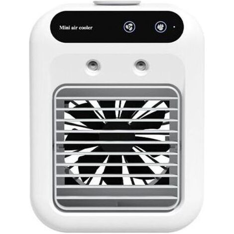 Tragbarer Nebelventilator, USB-aufladbar, Luftbefeuchter, einstellbare Kühlleistung, leise, ideal für drinnen und draußen, auf Reisen, im Schlafzimmer und Wohnzimmer, Kühlgerät (1/5)