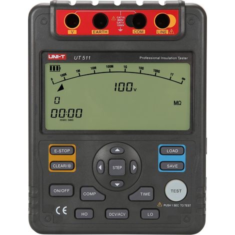 Misuratore di isolamento UNI-T UT511/MIE0098 (1/5)