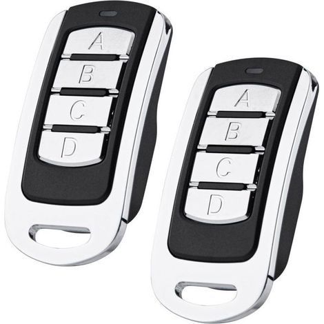 Lot de 2 ouvre-porte de garage 250-868 MHz pour émetteur portatif Hörmann HSM4 HSE4 SE2 HSM4 Compatible avec l'émetteur manuel Marantec Digital D302 D304 D384 Compatible avec l'émetteur manuel-Crezuo (1/3)