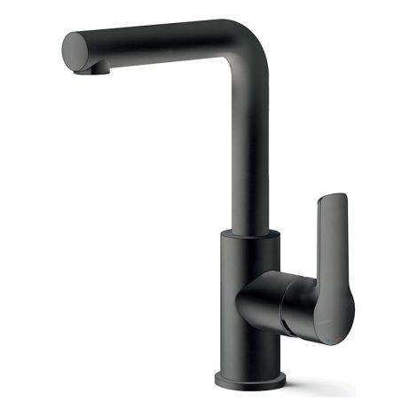 Mitigeur lavabo prime bec haut c 3 vidage plastique blackmat - CRISTINA ONDYNA PE22813