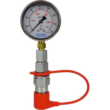 Messset, Manometer 0-160 bar, Schnellanschluss (1/5)