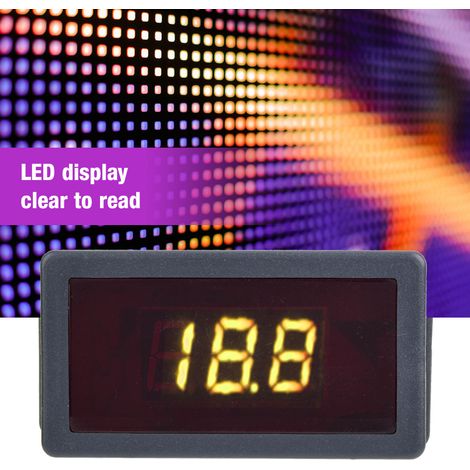 1 pièce Afficheur Tension Alternative Numérique Écran LED 0.56" Module 70-380V (Chiffres Jaunes) (1/5)