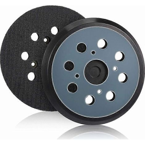 disques de ponçage orbital de rechange de 125 mm, fixation auto-agrippante à 8 trous (1/5)