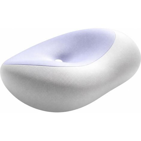 Oreiller en Forme Papillon Lavable, Bleu, 39 × 26 × 12 Cm (1/5)