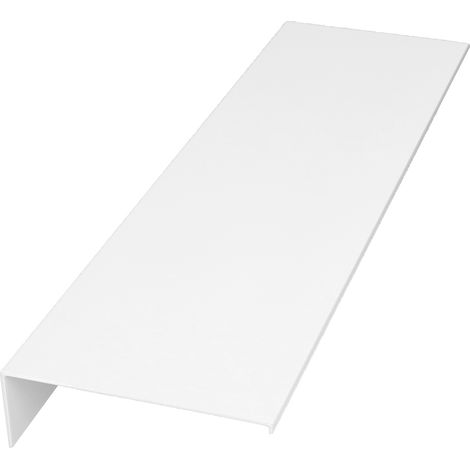 Lot blanc aluminium spatial sans perçage étagère salle de bain nordique minimaliste support mural rangement blanc 40 cm (1/5)