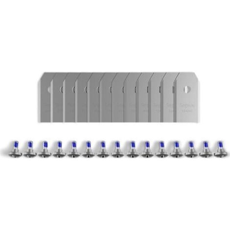 Lame di ricambio Navimow Plus (12 pezzi), accessorio per robot tagliaerba Navimow i105E, i108E, i205 AWD, i208 AWD, i208 LiDAR, i215 LiDAR, i220 LiDAR