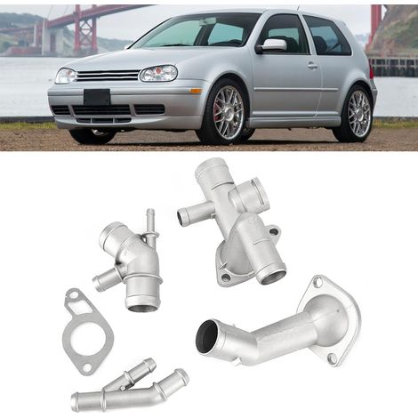 Juego de 4 bridas de aluminio para tuberías de refrigeración para motor Mk4 1.8T (2000-2005) - 06A121132A