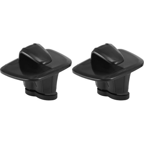 Lot de 2 crochets de toit intérieurs en ABS noir pour V90 S90 XC40 XC60 (1/5)