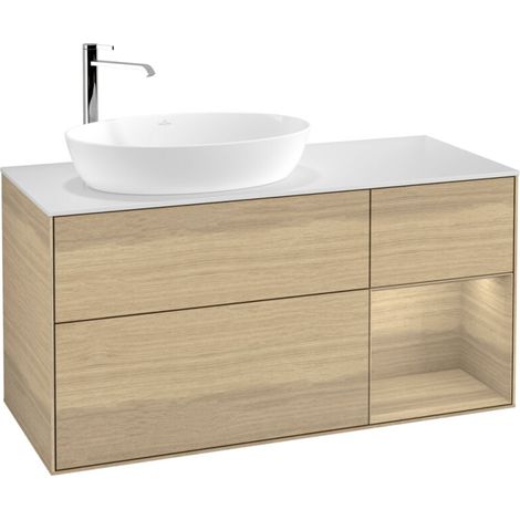 Villeroy & Boch F931PCPC meuble sous-lavabo Finion F93 (1/2)