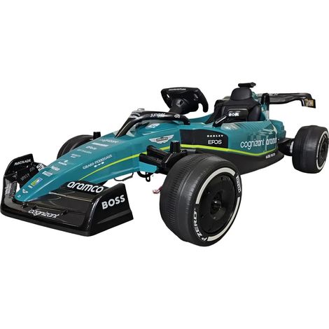 Auto Elettrica per Bambini Aston Martin 24V Verde con Telecomando (1/4)