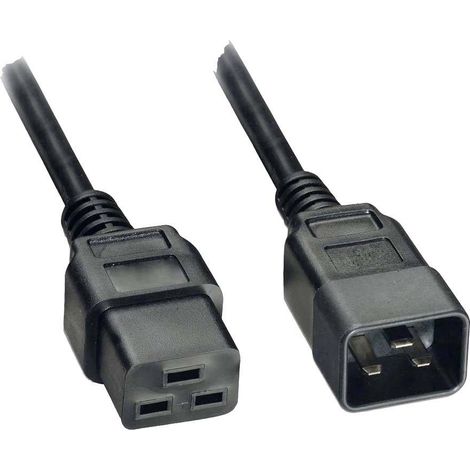 Câble d'alimentation pour serveur Akyga AK-UP-03 IEC C19/C20 250 V/50 Hz, 1,8 m