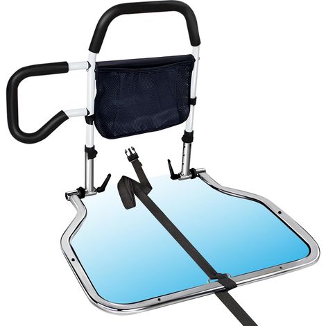 Barrières de lit pour la sécurité des Personnes âgées, barrières de Protection de lit Pliables pour lit réglable, Barre d’Assistance de lit Non vacillante pour Les Personnes âgées (1/5)