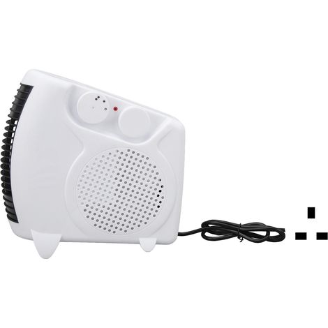 Chauffage soufflant portable, chauffage rapide, température réglable, mini chauffage d'appoint pour la maison et le bureau, prise secteur 220 V.-AquaForge (1/5)