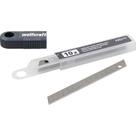 Wolfcraft 4302000 Lame spezzabili 9 mm 10 pz. (1/2)